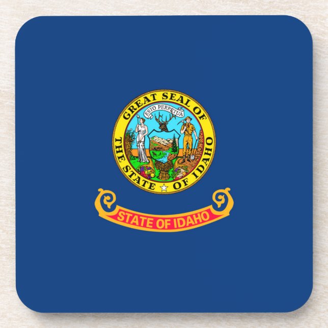 Dessous-de-verre Drapeau d'État Idaho (Devant)