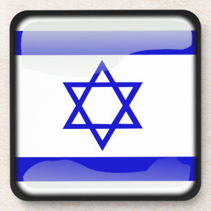 Dessous-de-verre Drapeau d'Israël