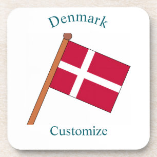 Dessous-de-verre Drapeau du Danemark Thunder_Cove