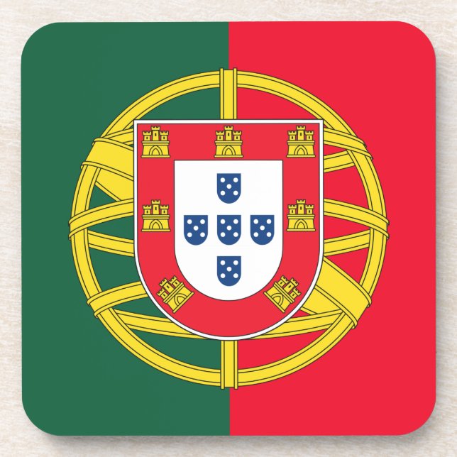 Dessous-de-verre Drapeau du Portugal (Devant)
