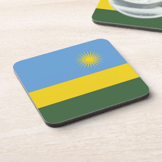 Dessous-de-verre Drapeau du Rwanda (Côté gauche)