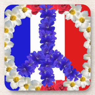 Dessous-de-verre drapeau français