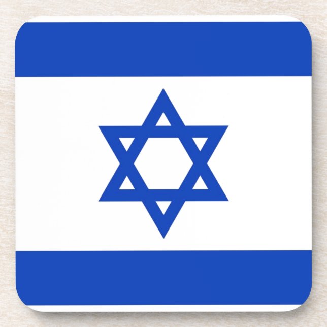 Dessous-de-verre Drapeau Israël (Devant)