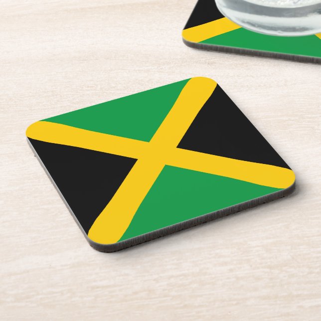 Dessous-de-verre Drapeau Jamaïque  (Côté gauche)