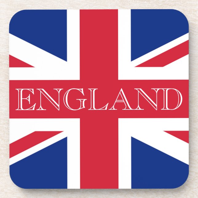 Dessous-de-verre Drapeau Union Jack Angleterre côte (Devant)