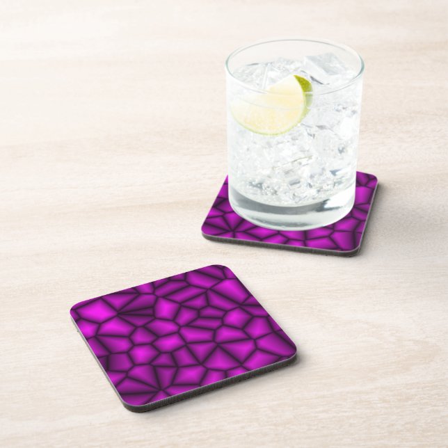Dessous-de-verre Drapeau Violet (Côté Droit)