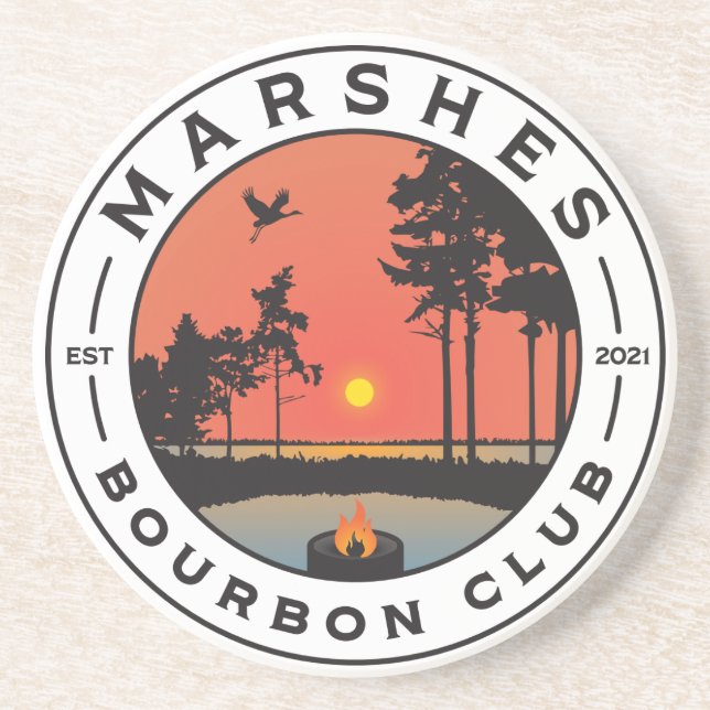 Dessous de verre du Club Bourbon (Devant)