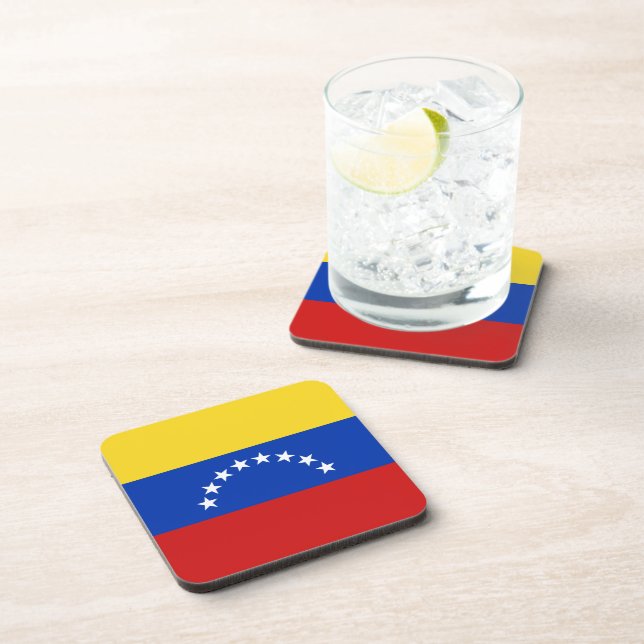 Dessous de verre du drapeau du Venezuela (Côté Droit)