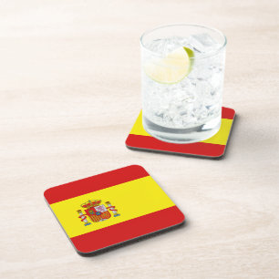 Dessous de verre du drapeau espagnol