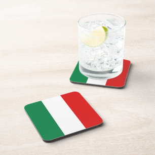 Dessous de verre du drapeau italien