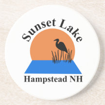 Dessous de verre du lac Sunset