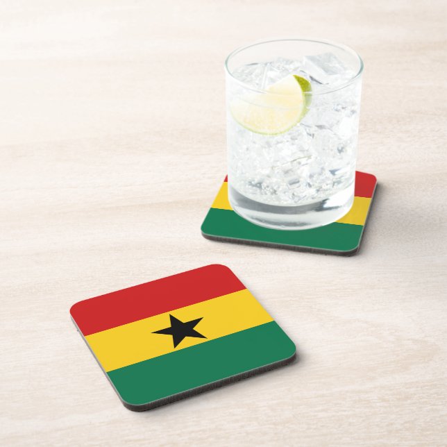 Dessous de verre du pavillon du Ghana (Côté Droit)