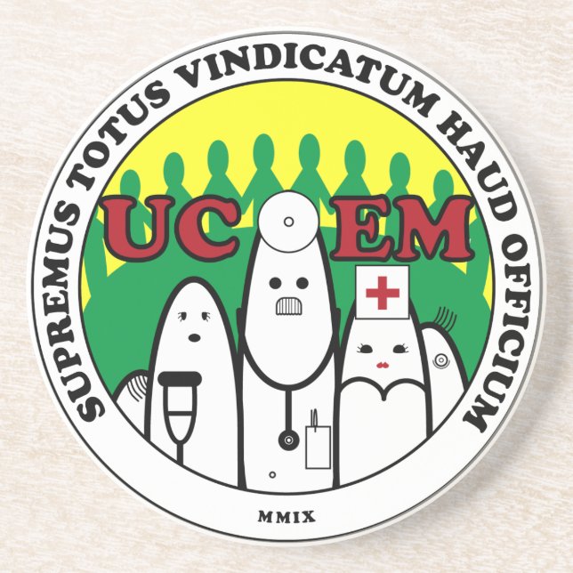 Dessous de verre d'UCEM (Devant)