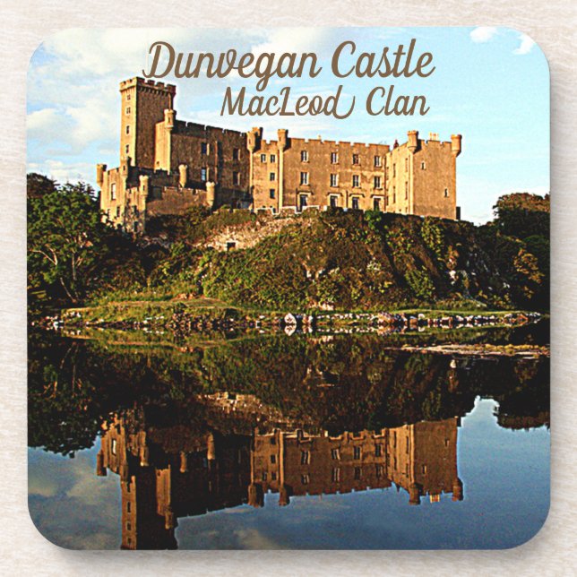 Dessous-de-verre Dunvegan Castle - Scottish MacLeod Clan (Devant)