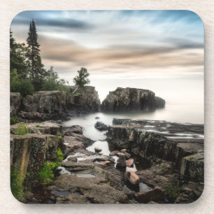 Dessous-de-verre Eau   Lac Supérieur Grand Marais, Minnesota