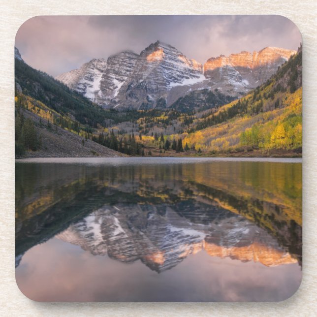 Dessous-de-verre Eau | Maroon Bells Colorado (Devant)