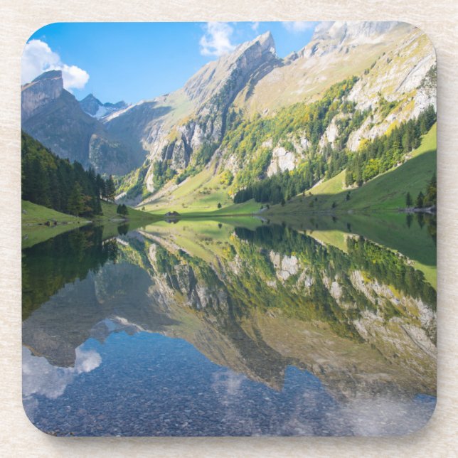 Dessous-de-verre Eau | Seealpsee Lac Alpes suisses Suisse (Devant)