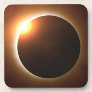 Dessous-de-verre Éclipse solaire totale