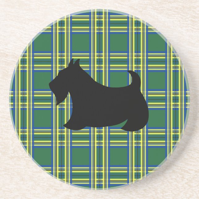 Dessous de verre écossais Terrier (Devant)