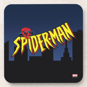 Dessous-de-verre Écran de titre de la série Animée Spider-Man 90's