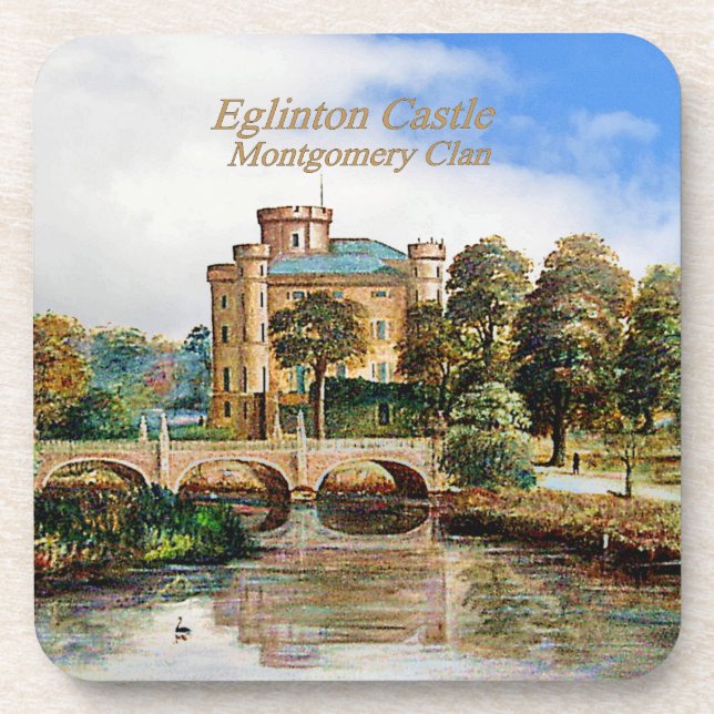 Dessous-de-verre Eglinton Castle - Scottish Montgomery Clan (Devant)