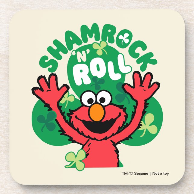Dessous-de-verre Elmo | Rouleau "N" shamrock (Devant)