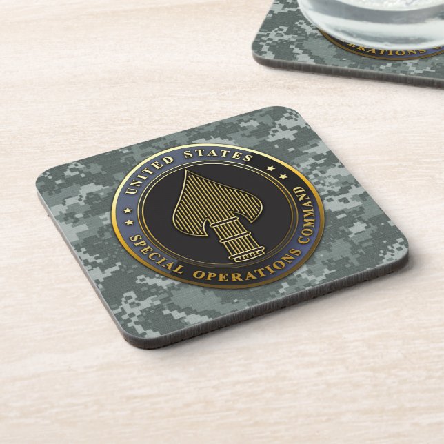 Dessous-de-verre Emblème d'USSOCOM (Côté gauche)
