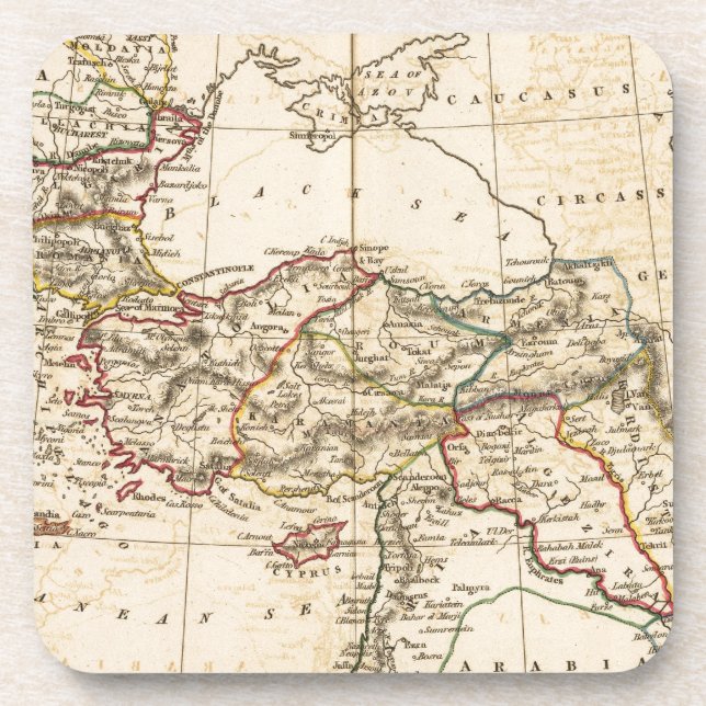 Dessous-de-verre Empire ottoman (Devant)