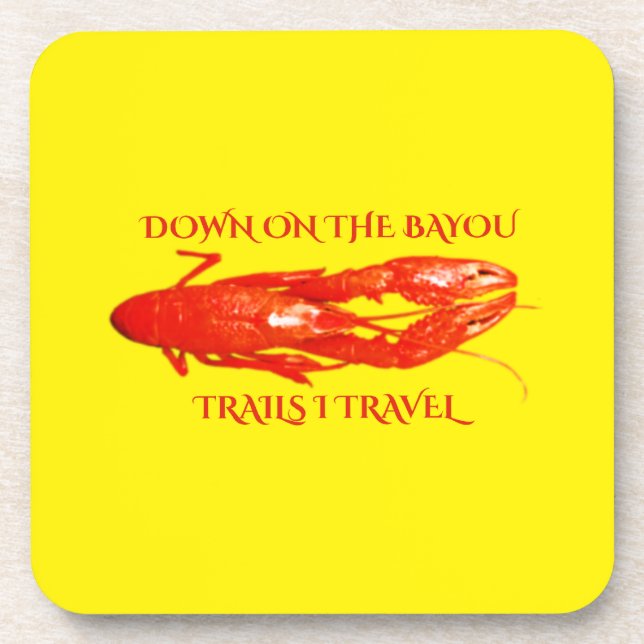 Dessous-de-verre En Bas Sur Le Bayou (Devant)