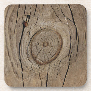 Dessous de verre en bois de boissons de conception