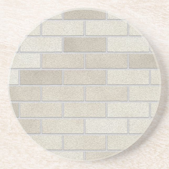 dessous de verre en briques de grès (Devant)