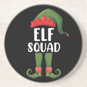 Dessous De Verre En Grès 11 Squad Funny Family Matching Christmas