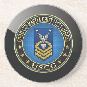 Dessous De Verre En Grès [200] CG. : Officier marinier de chef principal de
