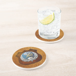 Dessous De Verre En Grès [200] Emblème SOWT