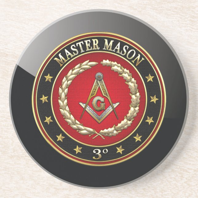 Dessous De Verre En Grès [200] Master Mason, 3rd Degree [édition spéciale] (Devant)