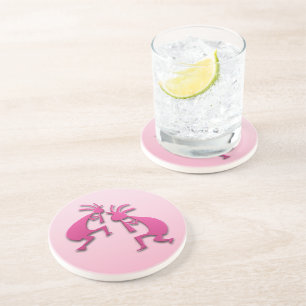 Dessous De Verre En Grès 2 Kokopelli #84