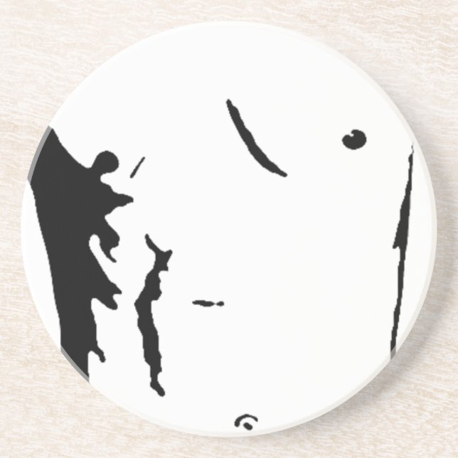 Dessous De Verre En Grès Abs (Devant)