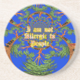 Dessous De Verre En Grès Acacia Alchemy : Je ne suis pas allergique à l'art