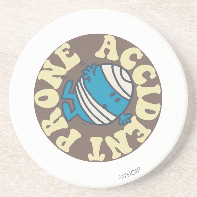 Dessous De Verre En Grès Accident sujet (Devant)