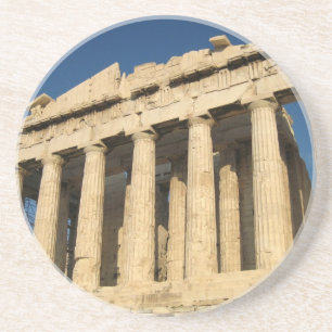 Dessous De Verre En Grès Acropole du Parthénon à Athènes