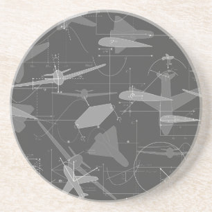 Dessous De Verre En Grès Aérodynamique