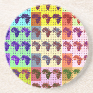 Dessous De Verre En Grès Africas