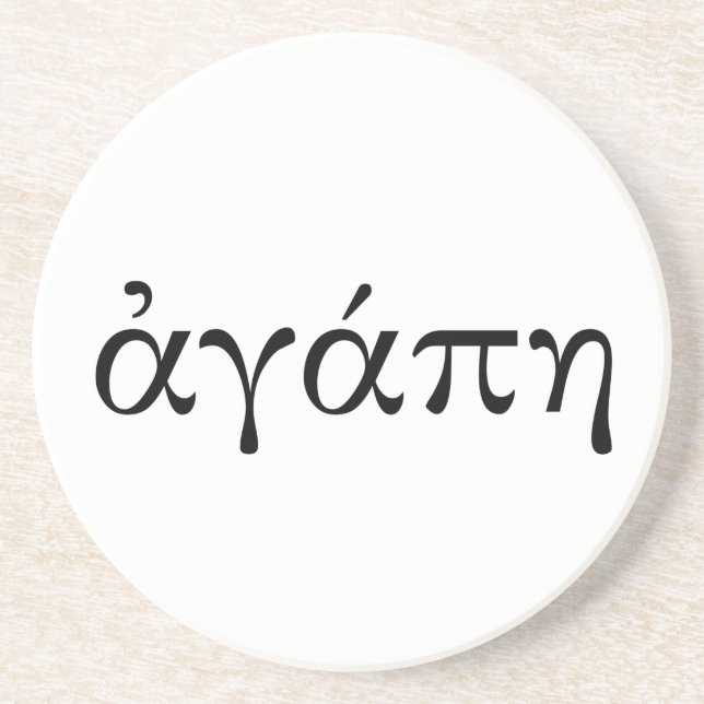 Dessous De Verre En Grès Agape (Devant)