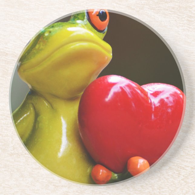 Dessous De Verre En Grès Aimez-moi...Je suis Lonley (Devant)