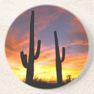 Dessous De Verre En Grès Amérique du Nord, États-Unis, Arizona, désert de S