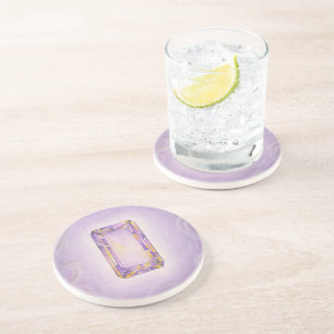 Dessous De Verre En Grès Améthyste