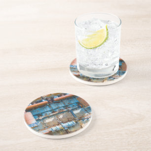 Dessous De Verre En Grès Ancien et rouillé Atlas Impérial moteur diesel à I