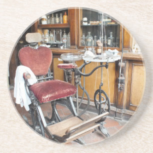 DESSOUS DE VERRE EN GRÈS ANGLETERRE VICTORIENNE