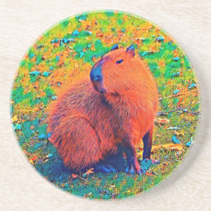 Dessous De Verre En Grès AnimalColor_Capybara_008