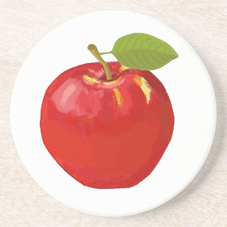 Dessous De Verre En Grès Apple